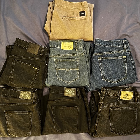 Men's jeans lot (7) - Picture 1 of 12